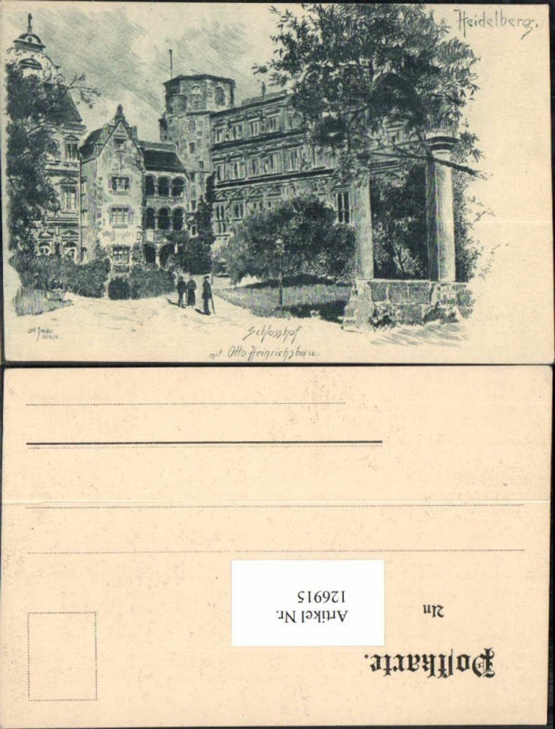 126915,Fliegeraufnahme von Heidelberg 1940