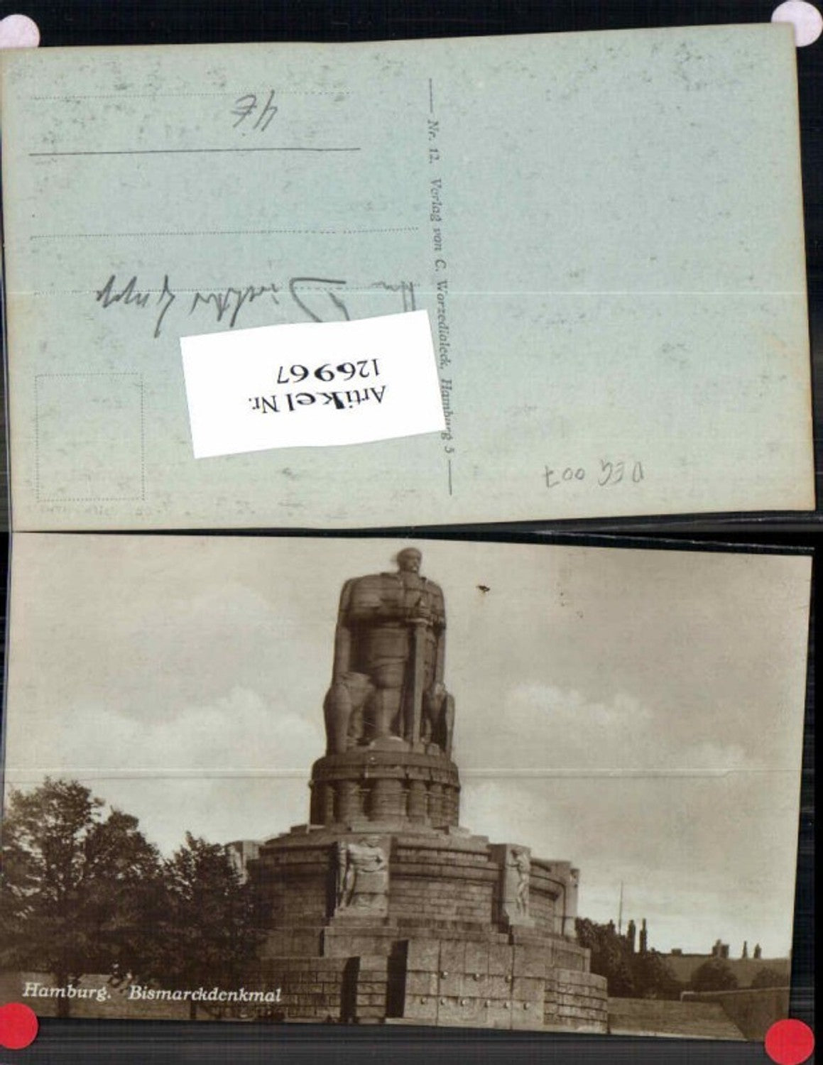 126967,Hamburg Bismarckdenkmal