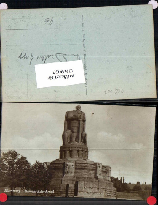 126967,Hamburg Bismarckdenkmal