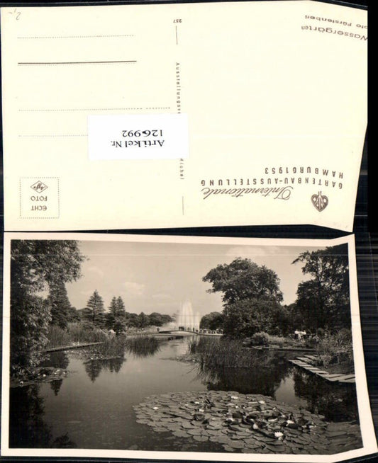 126992,Hamburg Internationale Gartenbau Ausstellung 1953
