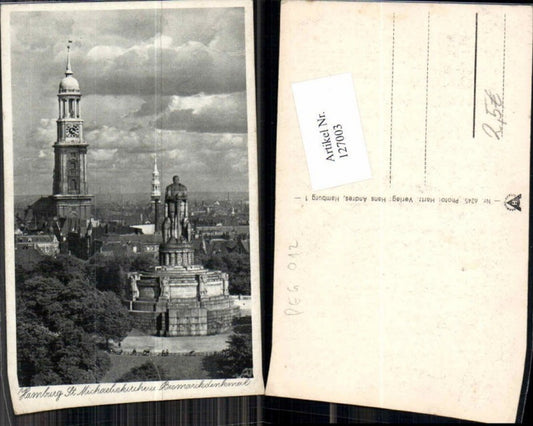 127003,Hamburg Bismarckdenkmal