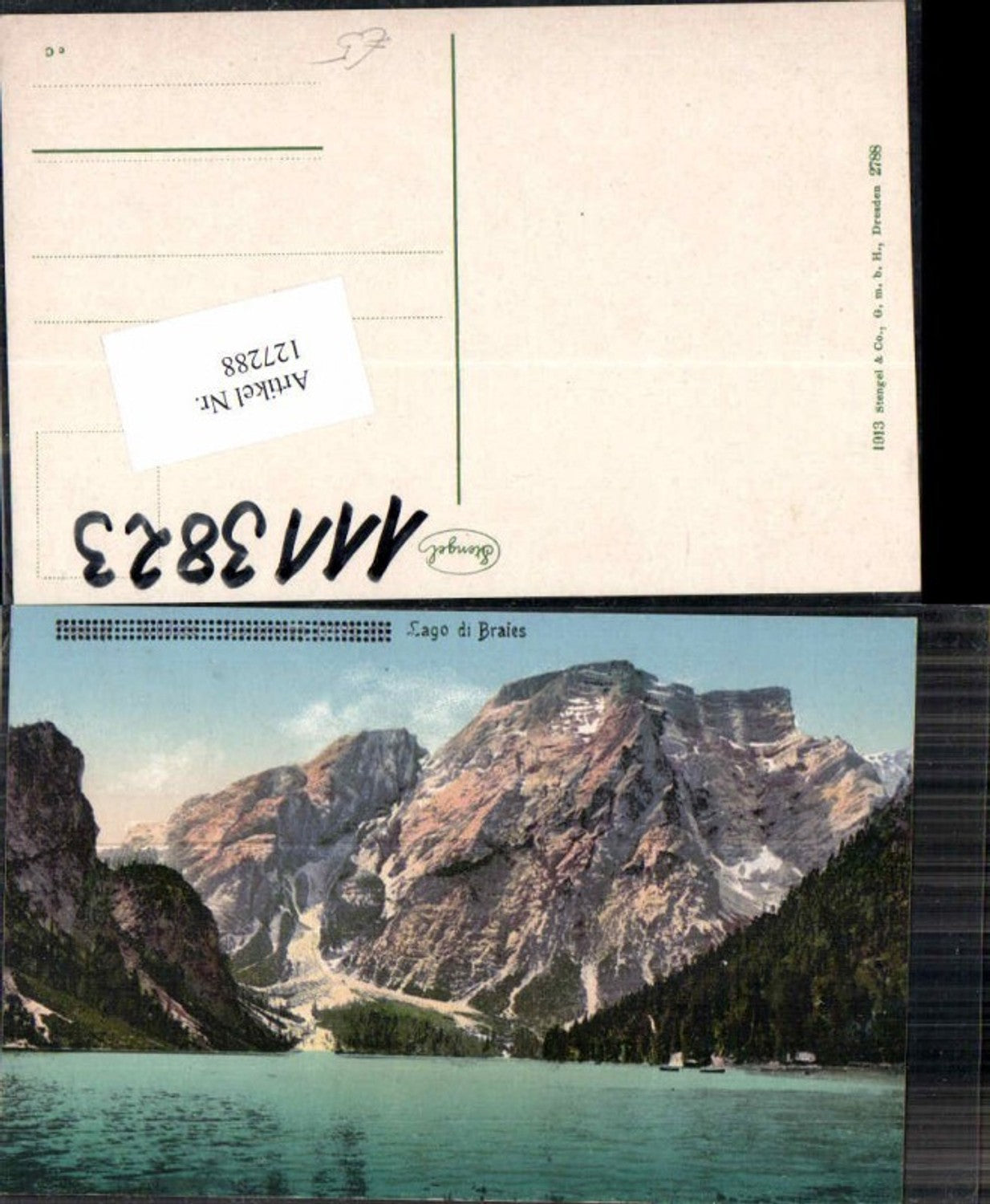 127288,Trentino Lagi di Braies pub Stengel Co 2788 Prags Pragser wildsee