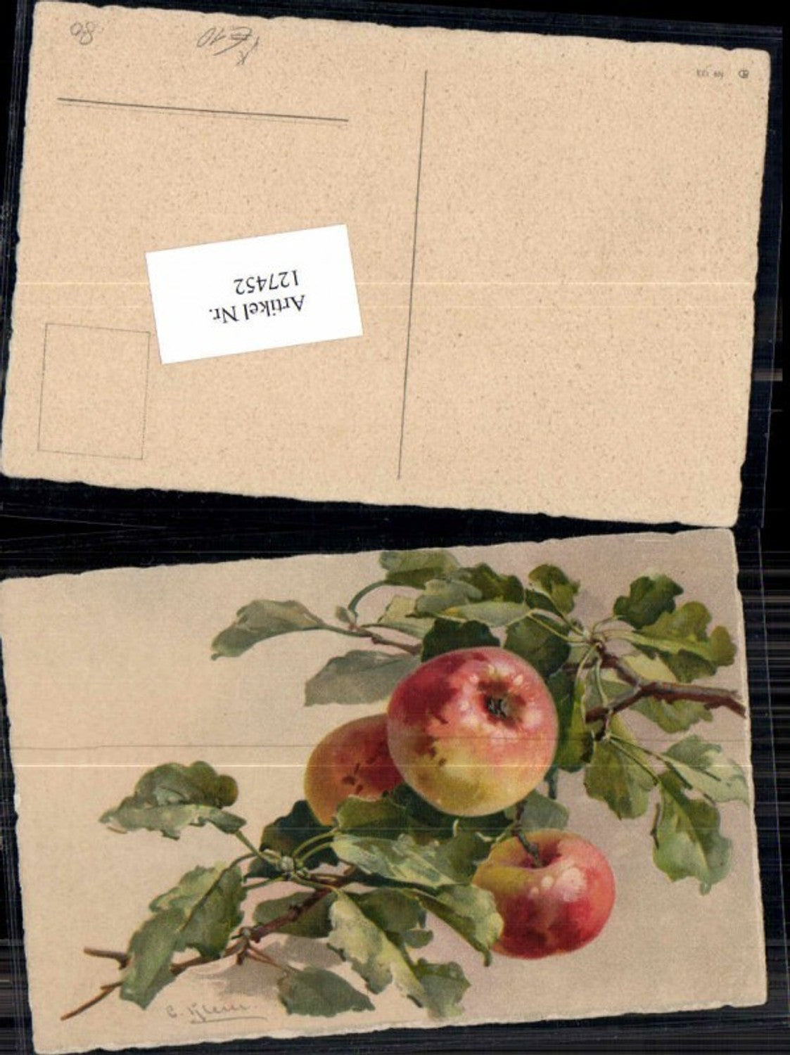 127452,Catharina Klein Apfel Obst Früchte Zweig Äpfel