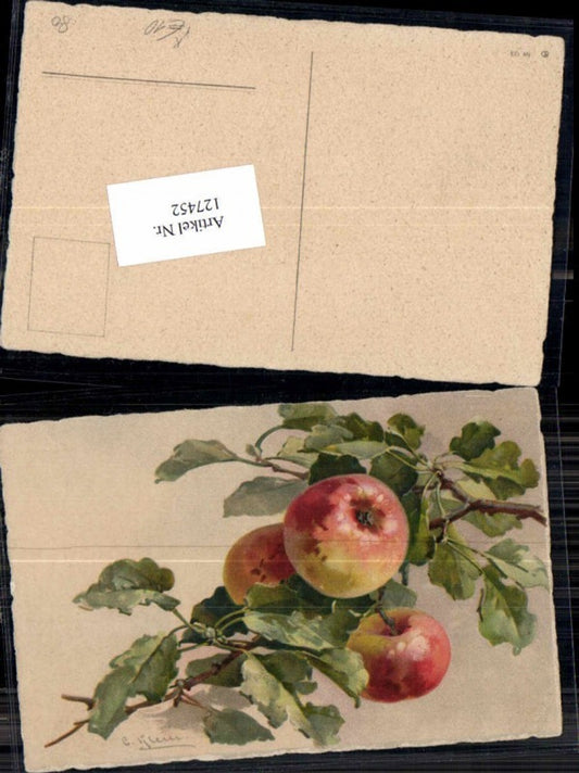 127452,Catharina Klein Apfel Obst Früchte Zweig Äpfel