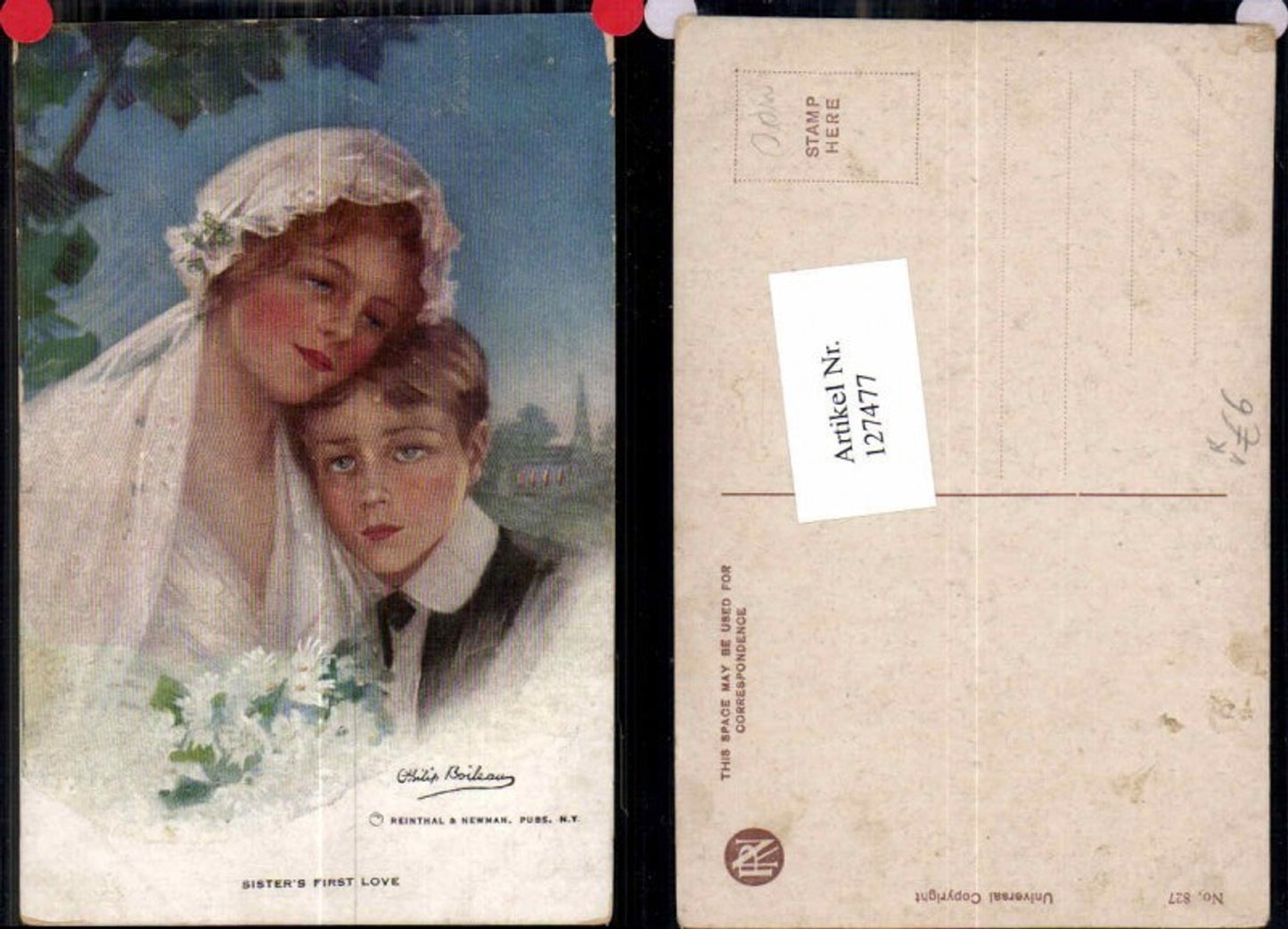 127477,Reinthal & Newman 827 Philip Boileau Jugendstil Art Nouveau