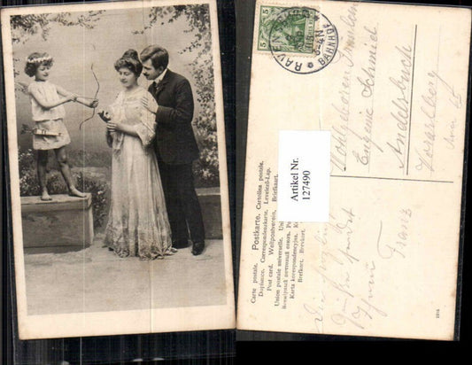 127490,Amor Engel Liebespaar Paar