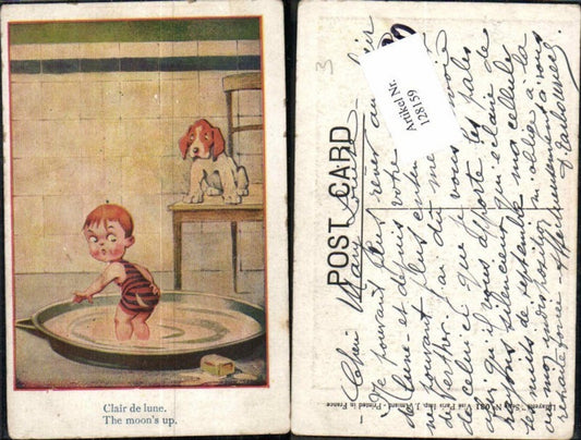 128159,Lafayette Ser. 031 Süsses Kind m. Hund DOG