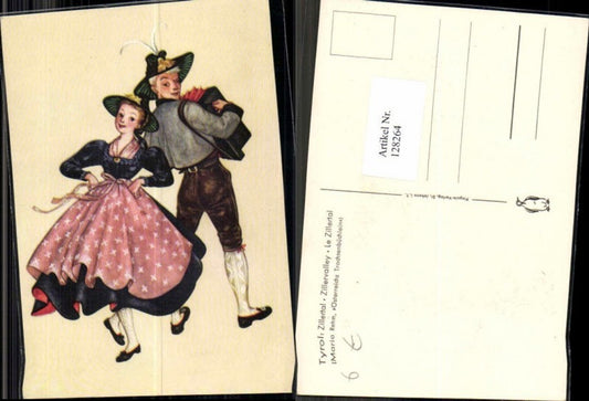 128264,Maria Rehm Trachten Tirol Zillertal Mayrhofen Finkenberg Volkstrachten