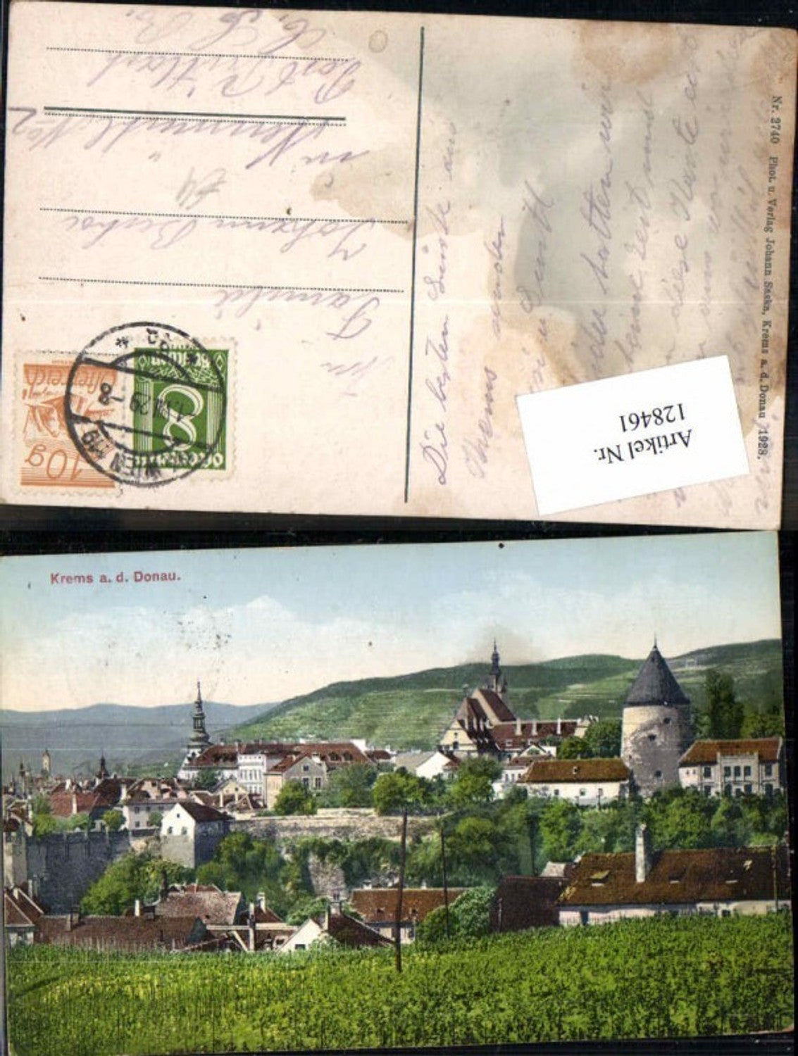 128461,Krems a.d. Donau Totale 1915