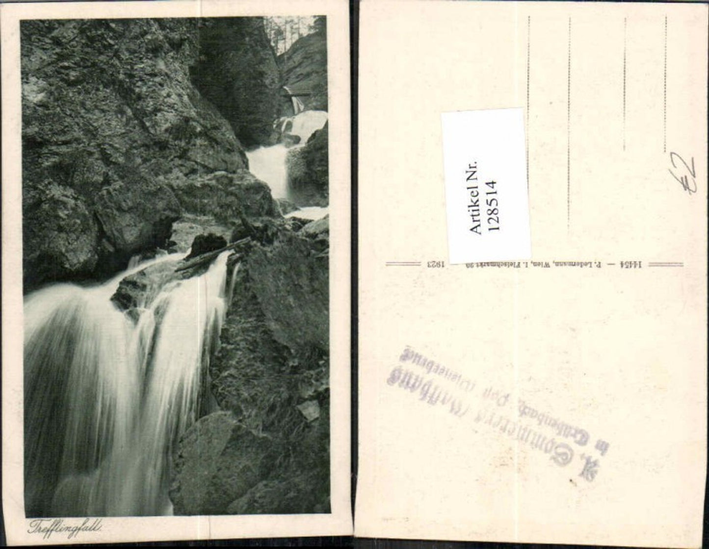 128514,Trefflingfall bei Gaming Kienberg Ötschergräben Tormäuer