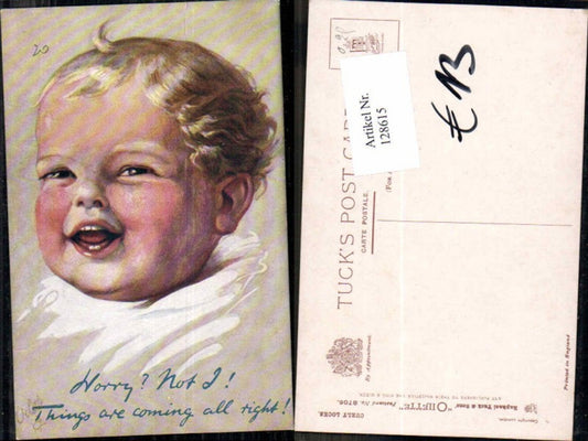 128615,R. Tuck Oilette 8706 Curly Looks Süsses Kinder Portraits