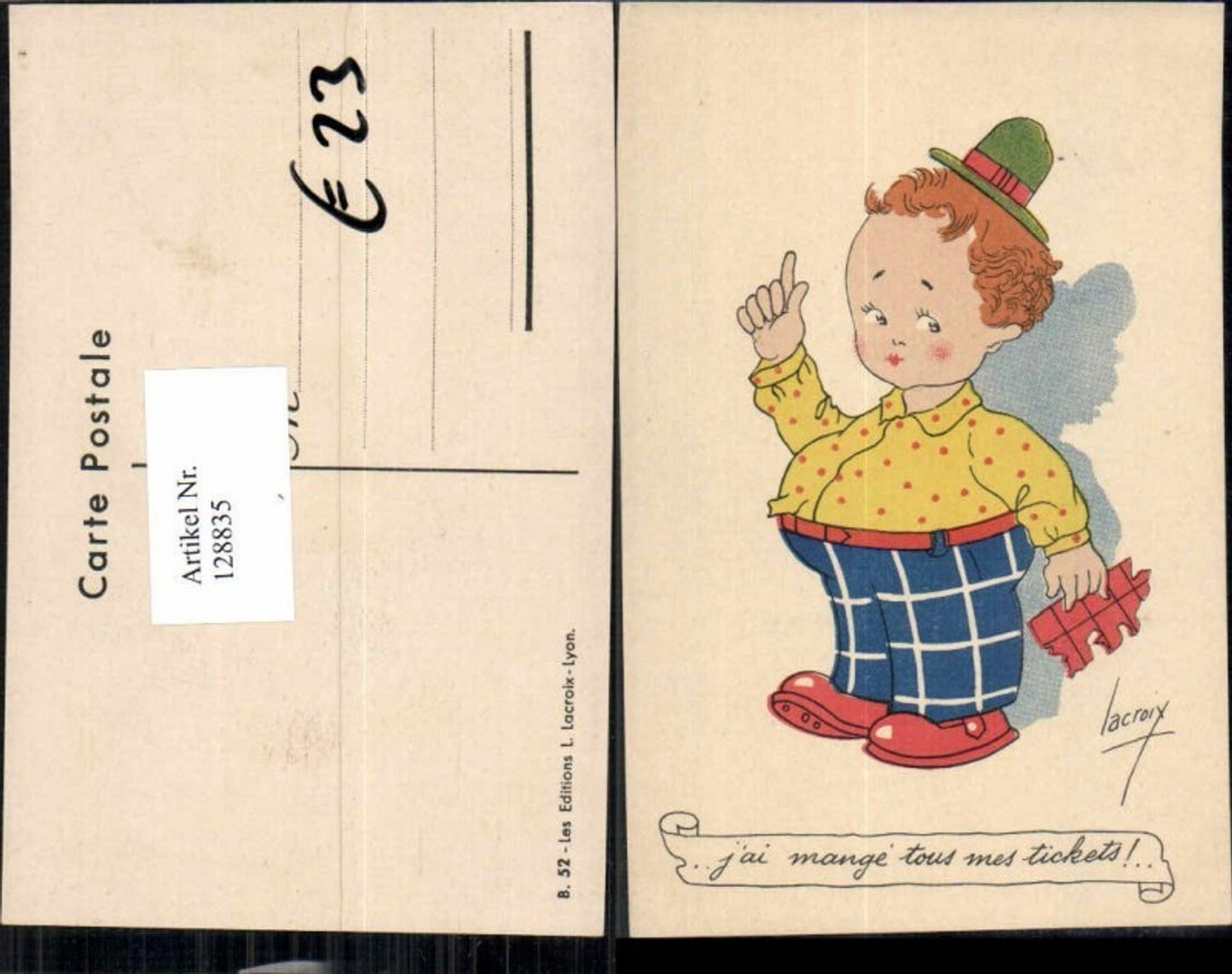 128835,Lacroix Junge Hut