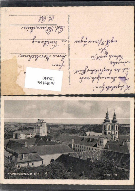 129540,Kremsmünster Totale