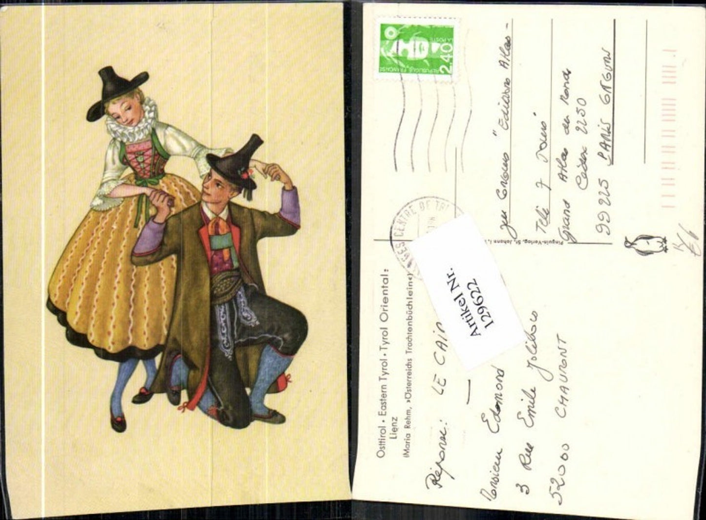 129622,Maria Rehm Österreichs Trachtenbüchlein Trachten Lienz Tirol