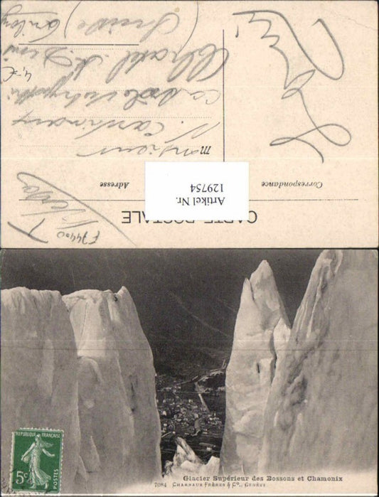 129754,Glacier superieur des bossons et chamonix