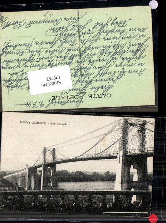 129767,Tonnay Charente Pont suspendu