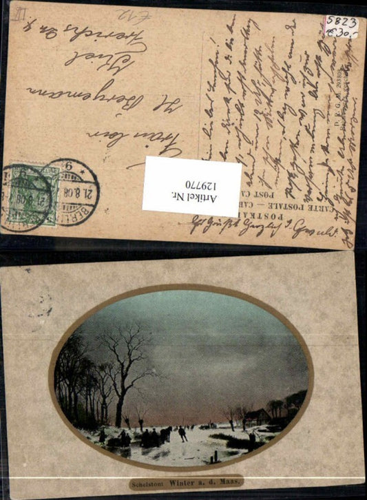 129770,Schelstont Winter a.d. Maas