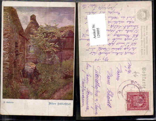 129895,Dt. Schulverein 959 F. Kuderna Alter Schlosshof