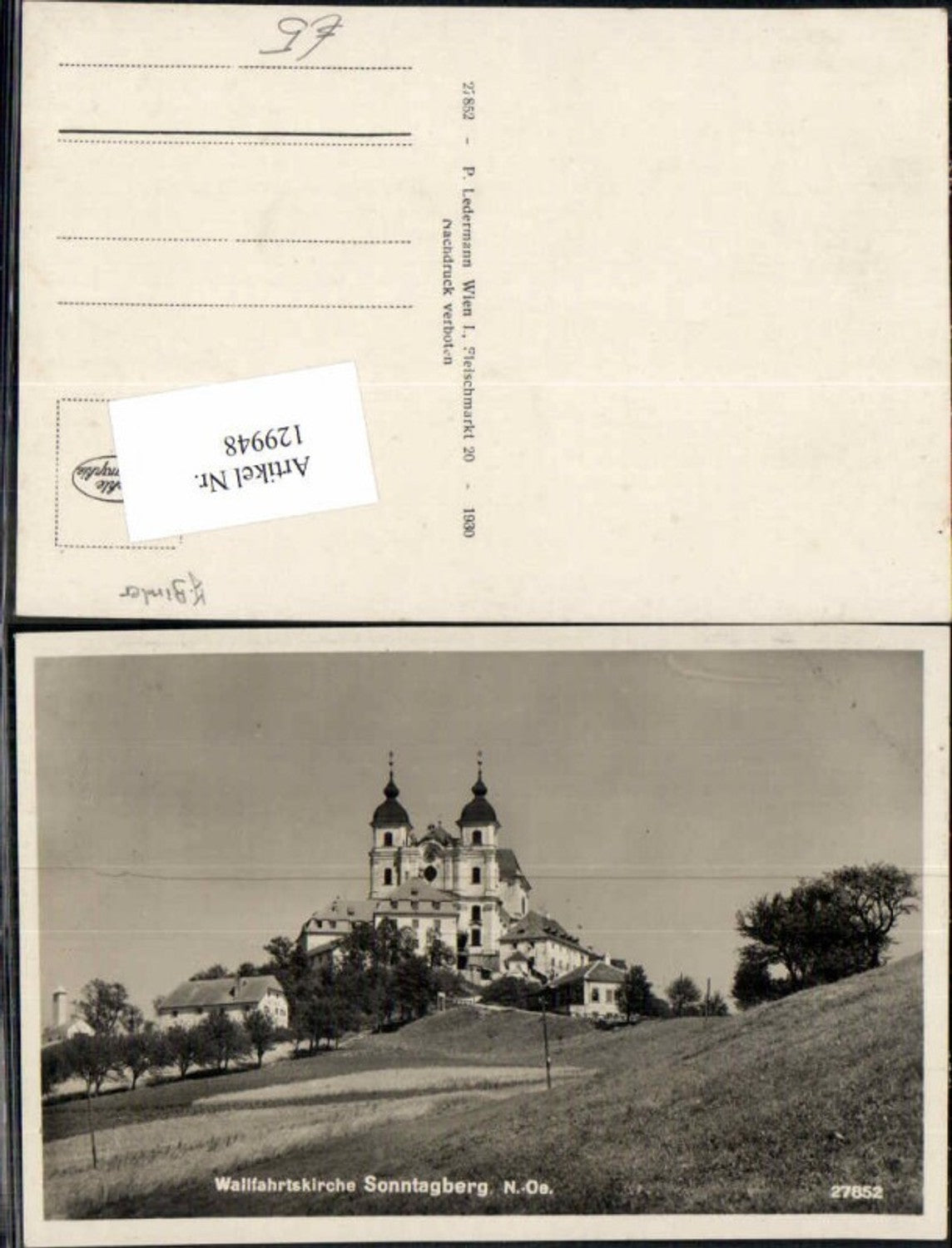 129948,Kirche Sonntagberg bei Rosenau Kematen Waidhofen