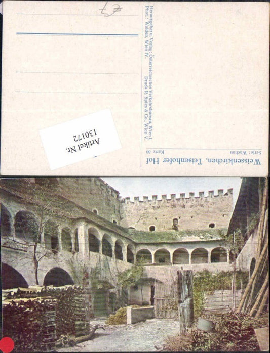 130172,Weissenkirchen in der Wachau Donau Teisenhofer Hof