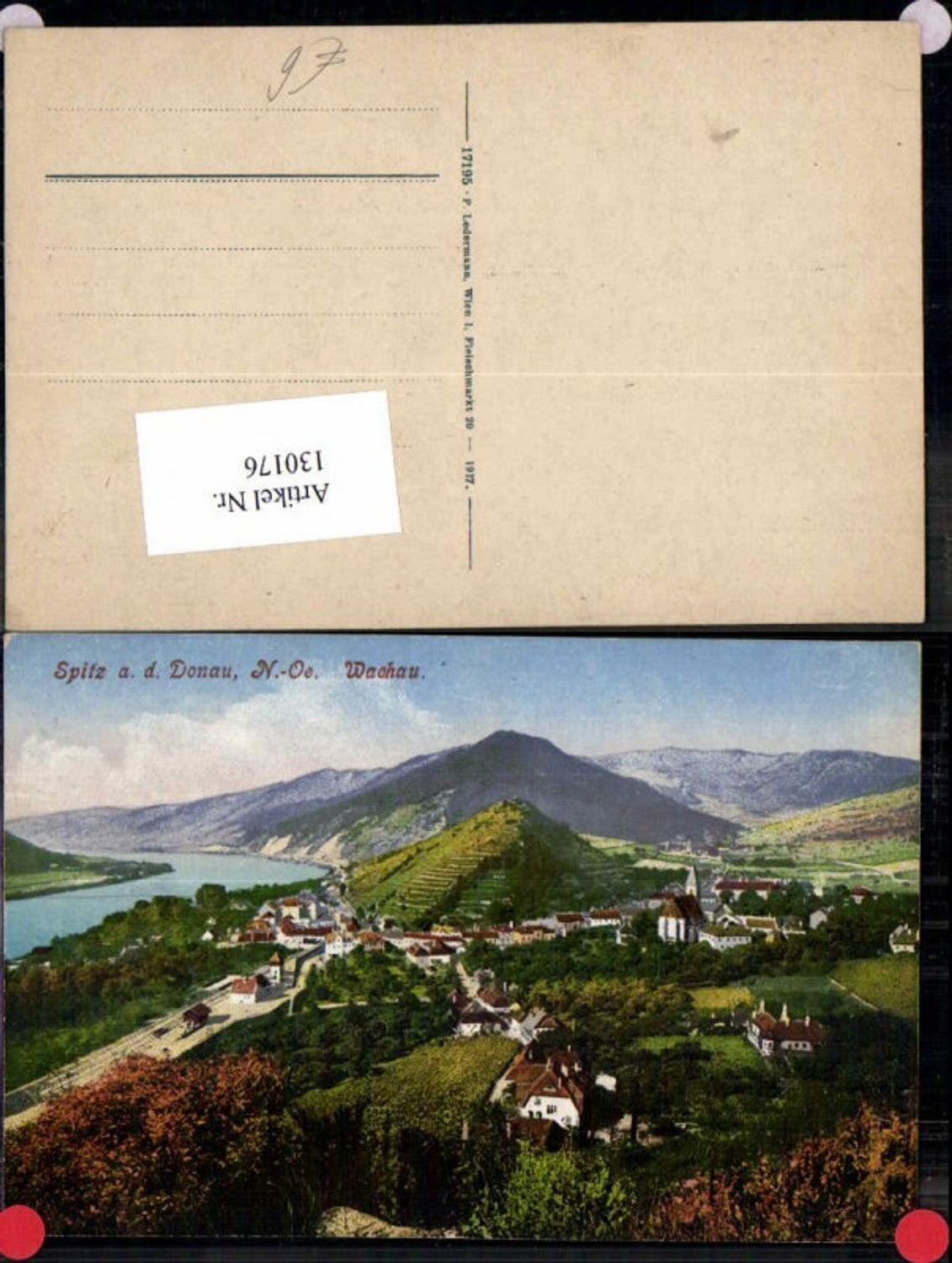 130176,Spitz a.d. Donau Wachau Tolle AK 1917