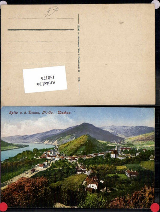 130176,Spitz a.d. Donau Wachau Tolle AK 1917