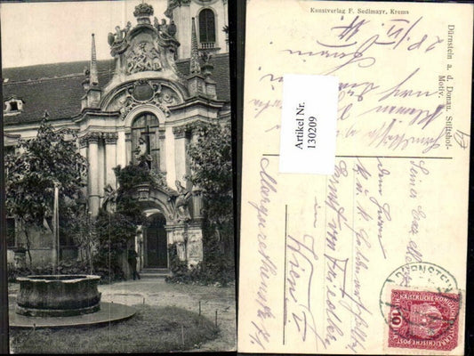 130209,Dürnstein in der Wachau Donau Stiftshof Stift