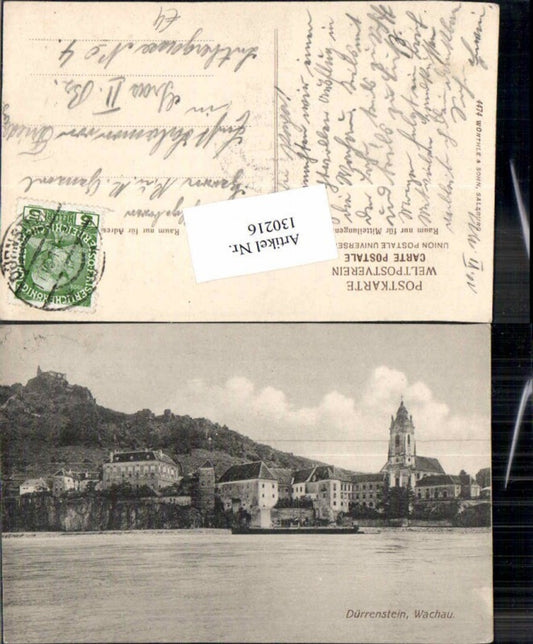 130216,Dürnstein in der Wachau Donau Flusspartie