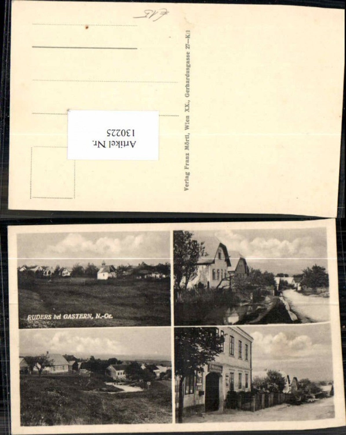 130225,Ruders bei Gastern Waidhofen a.d. Thaya Gasthaus Strassenansicht
