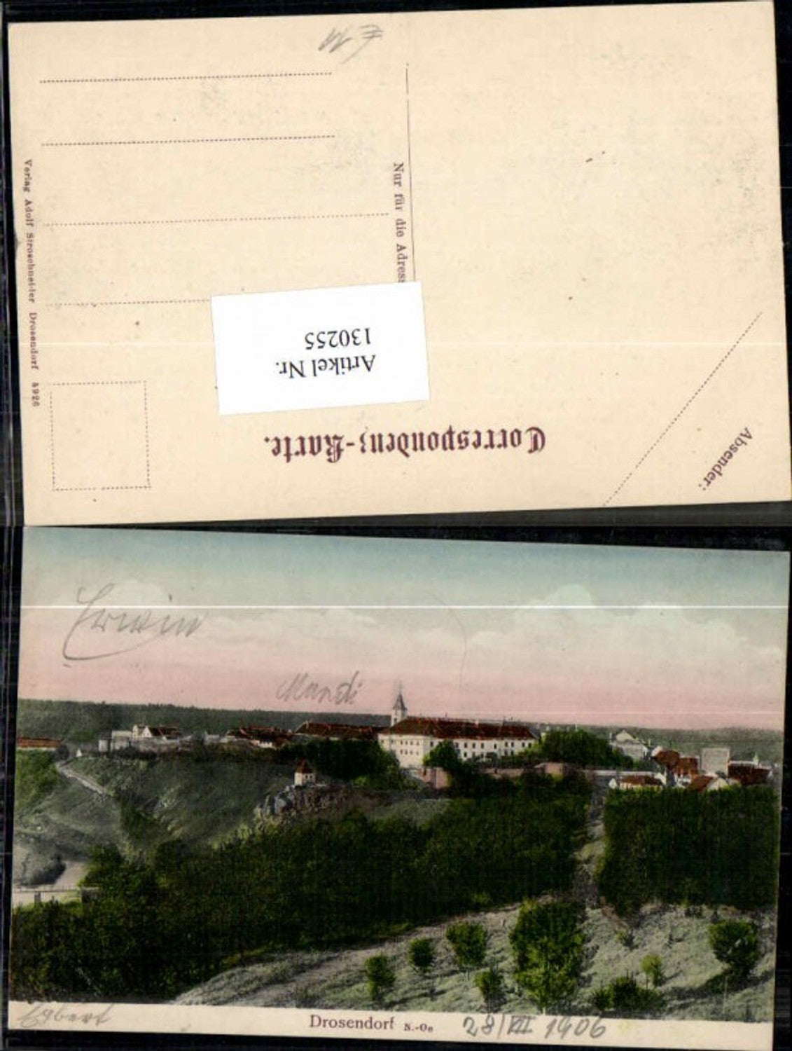 130255,Drosendorf a.d. Thaya 1905