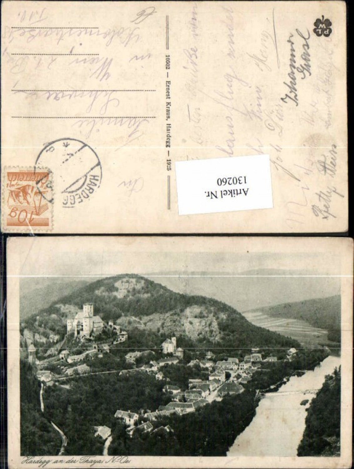 130260,Hardegg a.d. Thaya 1925