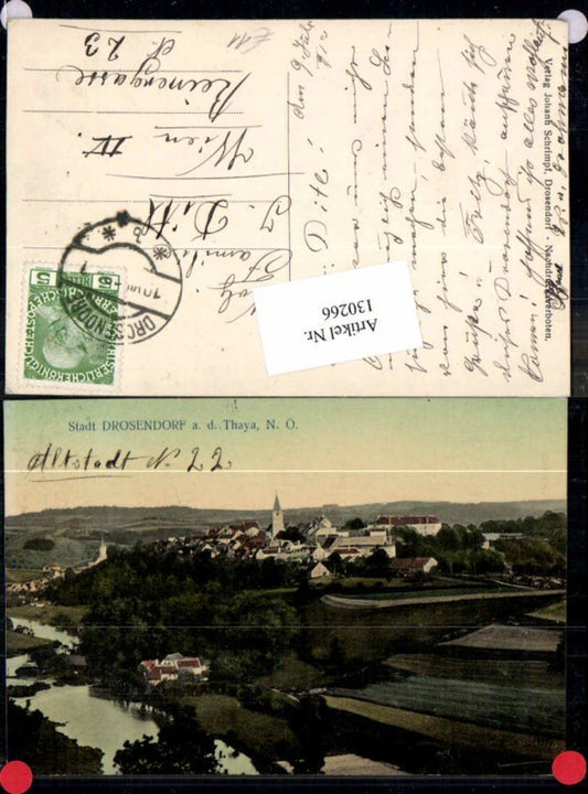 130266,Stadt Drosendorf a.d. Thaya 1912