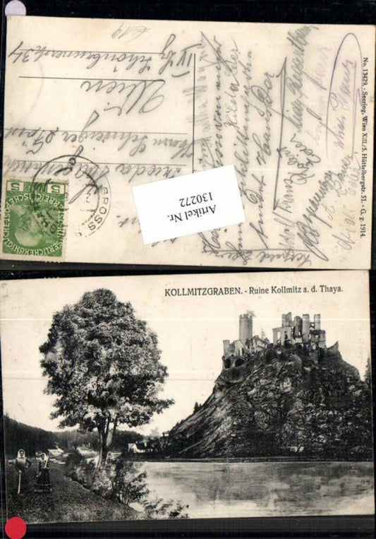 130272,Kollmitzgraben Kollmitz a.d. Thaya bei Raabs a.d. Thaya 1914