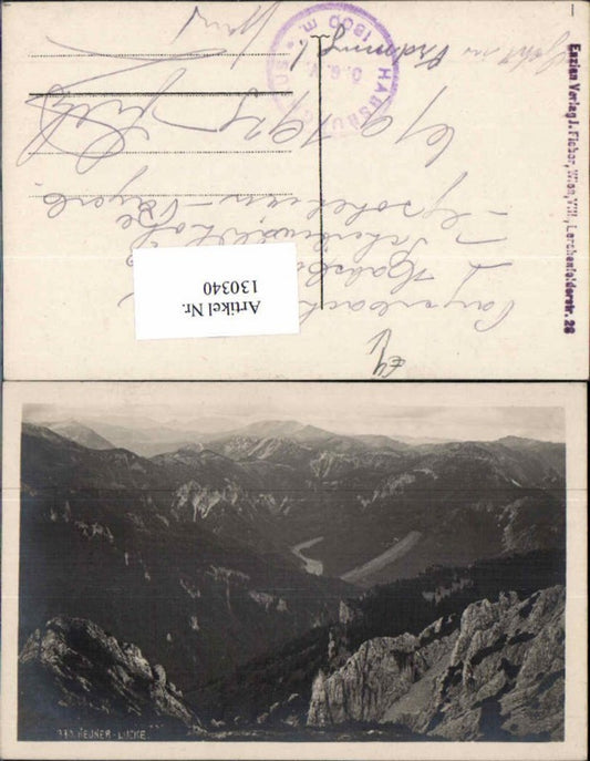 130340,Neuner Lucke bei Reichenau Prein a.d. Rax