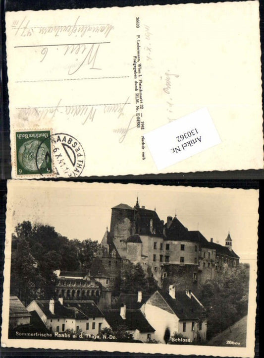 130362,Sommerfrische Raabs a.d. Thaya 1941