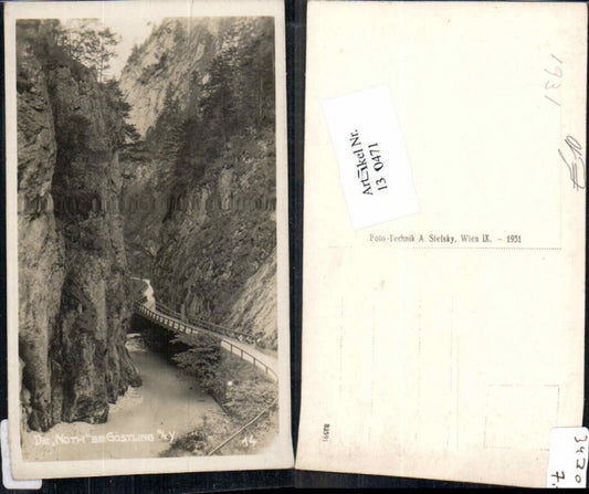 130471,Die Noth bei Göstling a.d. Ybbs 1931