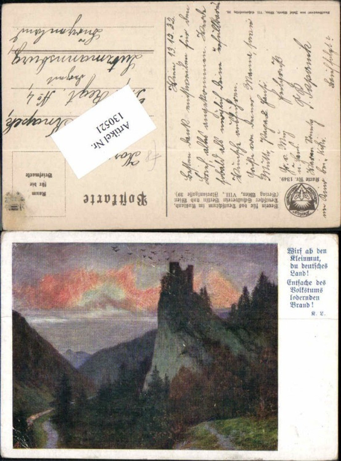 130521,Dt Schulverein 1349 deutsches Land