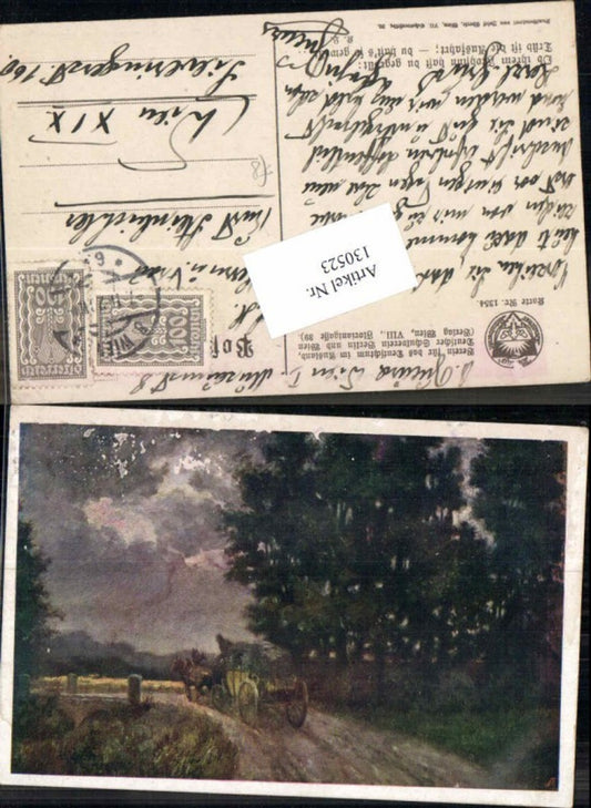 130523,Dt Schulverein 1354 Kutsche Postkutsche