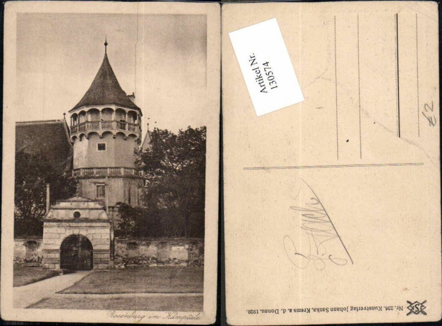 130574,Rosenburg am Kamp Eingang