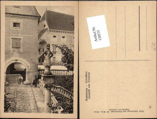 130575,Rosenburg am Kamp Schlosshof Nordost