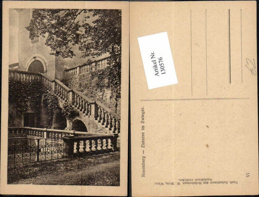 130576,Rosenburg am Kamp Zisterne Zwinger