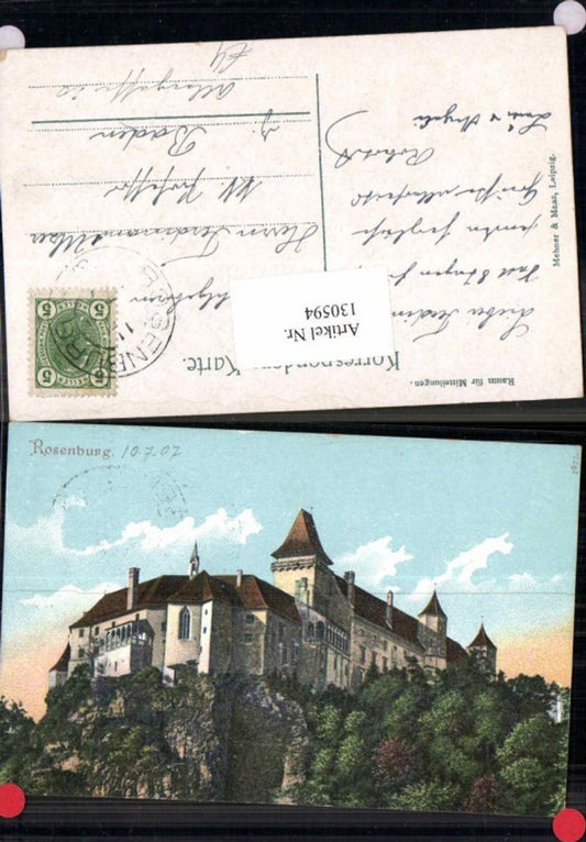 130594,Rosenburg am Kamp 1910 pub Mehner Maas