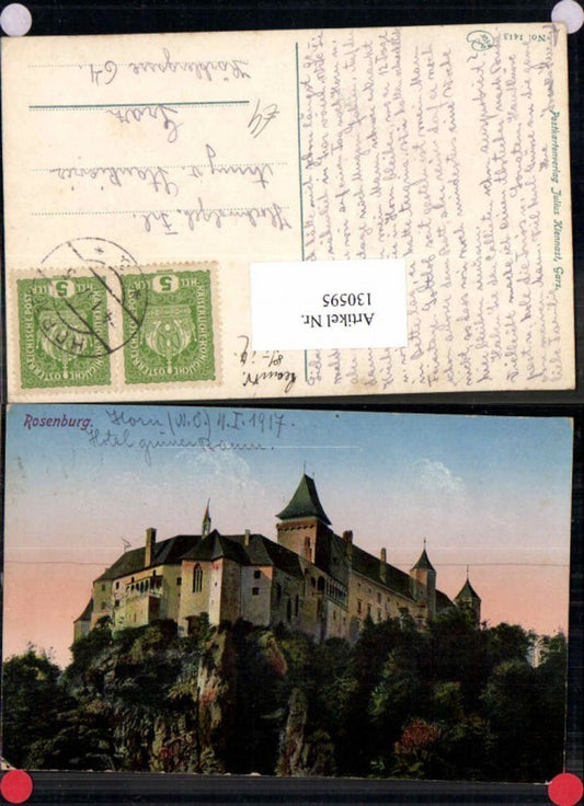 130595,Rosenburg am Kamp pub Kiennast 1413