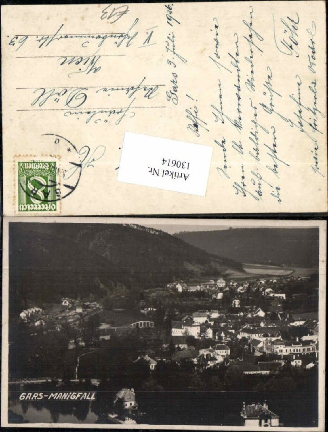 130614,Gars am Kamp Manigfall 1930