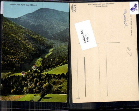 130676,Hocheck bei Furth Weissenbach a.d. Triesting