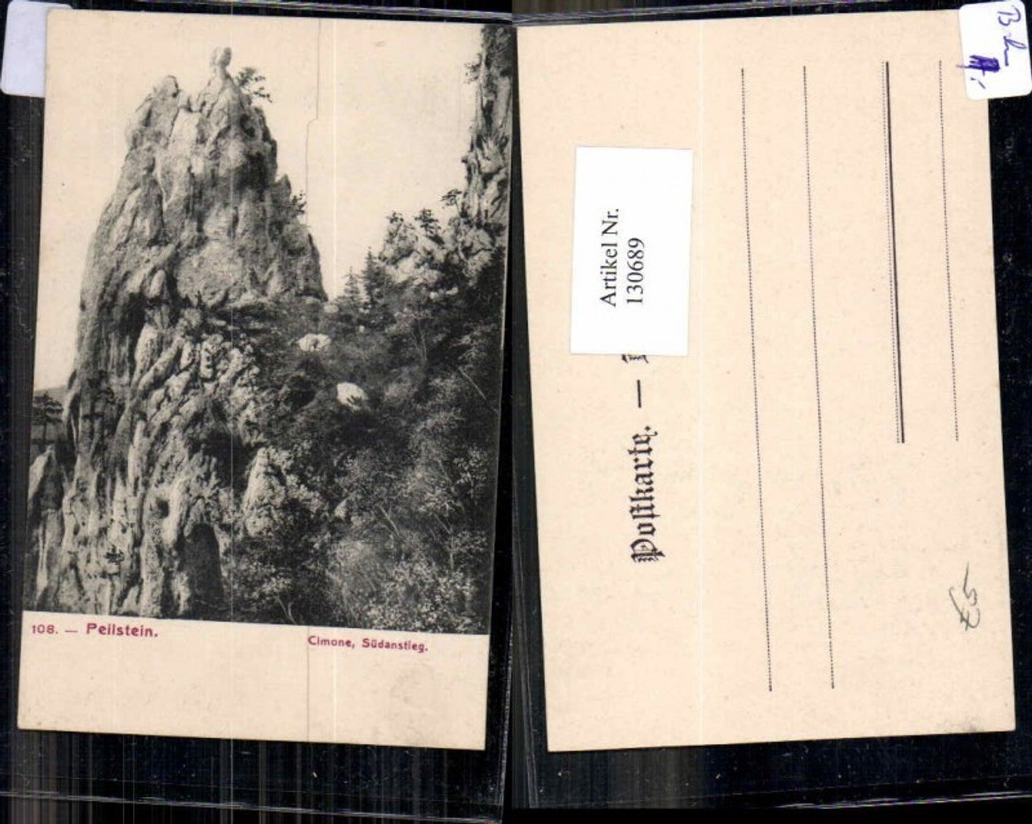 130689,Peilstein Cimone Südanstieg Nöstach Weissenbach a.d. Triesting