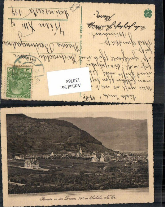 130768,Rossatz a.d. Donau Wachau 1910