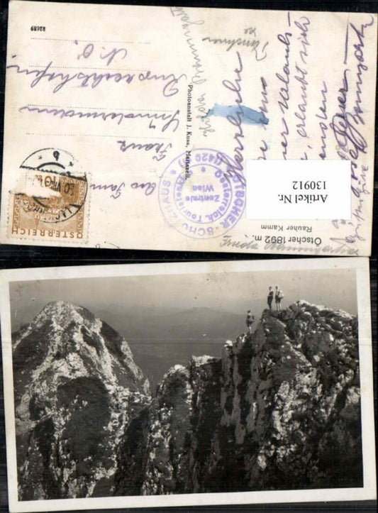 130912,Ötscher Partie am Rauhen Kamm b. Lackenhof 1930