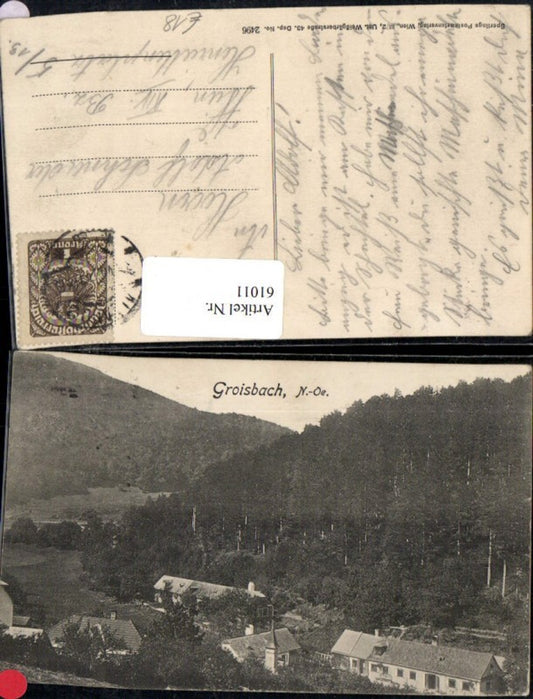 61011,Groisbach b. Alland seltene Ansicht