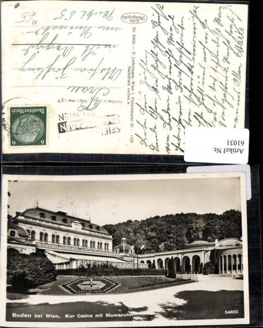 61031,Kur  Casino Blumenuhr Baden